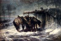 Adolf Schreyer - Wallachian Blizzard